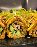 Puerto Rican Sushi- Guava BBQ pork