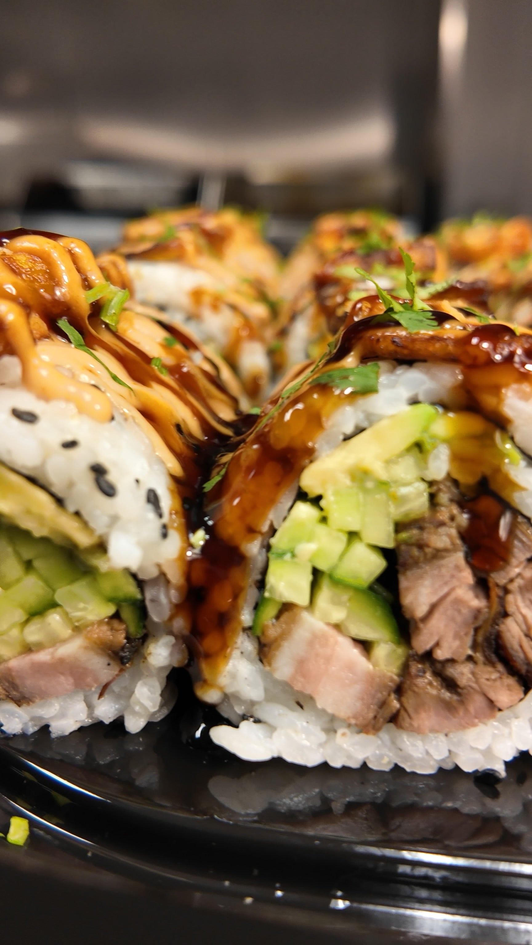 Latin Fusion Sushi- Steak (White Rice)